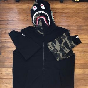 Bape Zip Up Hoodie